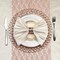 4 GOLD 14" Metal Crystal Beaded Round Charger Plates Wedding Party Supplies